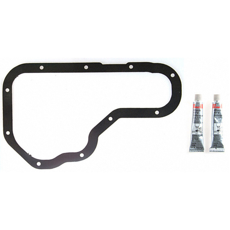 Fel-Pro OS30727 fits Mitsubishi Montero OS 30727 Engine Oil Pan Gasket Set High-Temperature Rubber-Coated Fiber