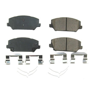 PowerStop 17 fits Kia Cadenza Front Z17 Evolution Ceramic Brake Pads w/Hardware
