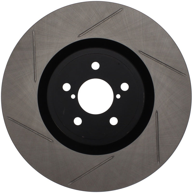 Stoptech 126.47019SR Power Slot 04 STi Front Right SportStop Slotted Rotor