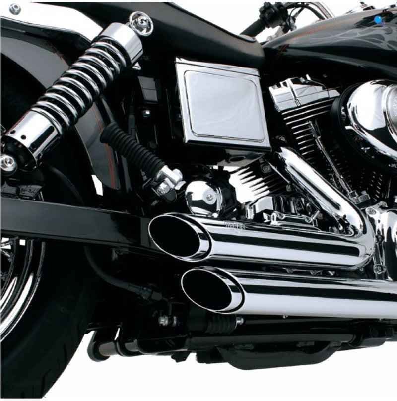 Vance 17213 & Hines HD Dyna 91-05 Shortshot Staggered Full System Exhaust