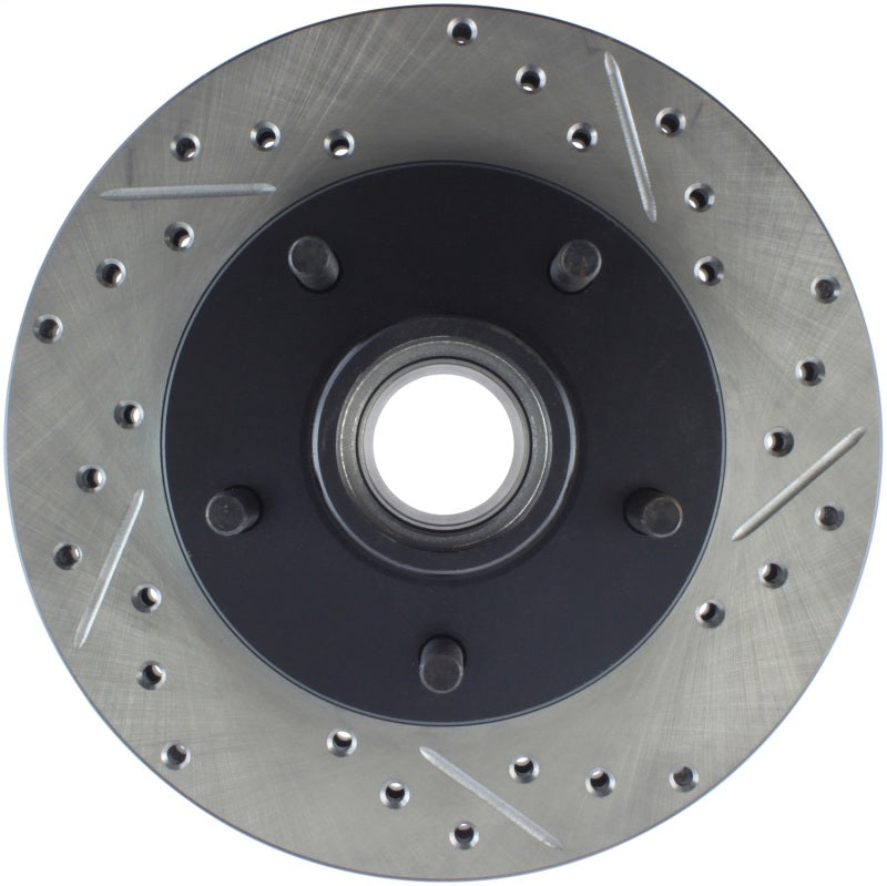 Stoptech 127.62013L Slotted & Drilled Sport Brake Rotor
