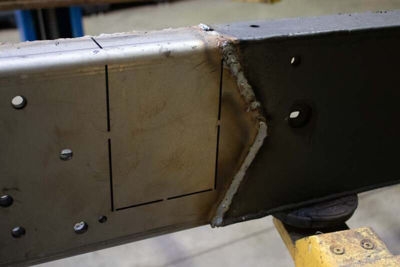 RustBuster RB7805R Center Frame Section Right Side