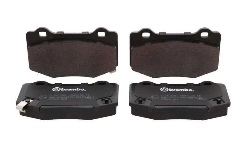Brembo OE P24239 15-22 fits Ford Mustang PRIME Low-Met Brake Pad - Rear