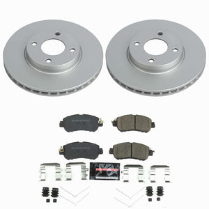 Power Stop 18-25 Nissan Kicks Front Z23 Coated Brake Kit