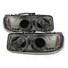 Spyder 5009371 fits GMC 99-06 Sierra 1500/2500/3500 Projector Headlights LED Ha