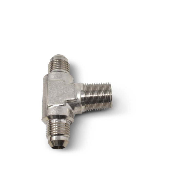 Russell 660121 Performance -6 AN to 3/8in NPT Flare to Pipe Tee Fitting