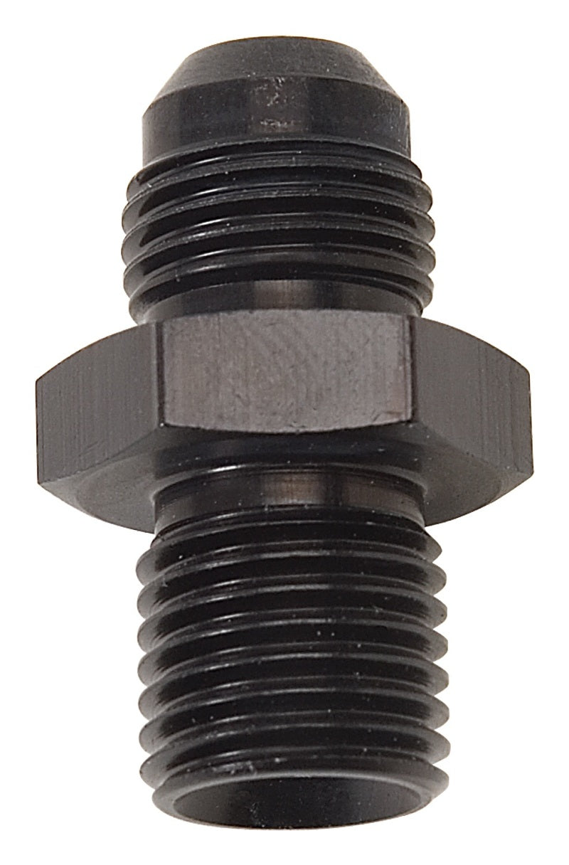 Russell 670523 Performance -6 AN Flare to 14mm x 1.5 Metric Thread Adapter (Black )