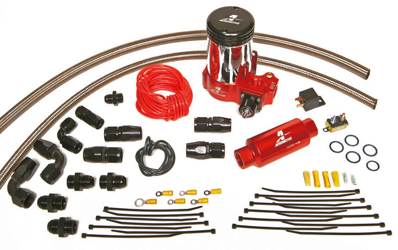 Aeromotive  17202 A2000 Drag Race Pump Only Kit (Incl. Lines/Fittings/Hose Ends/