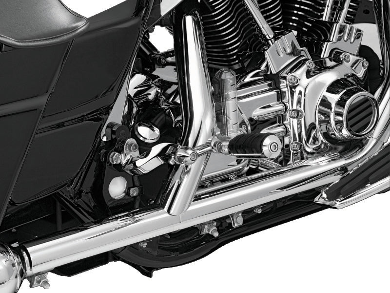 Kuryakyn 4556 Kuryakyn 2in Adjustable Lockable Offsets With Male Mount Adapter Chrome