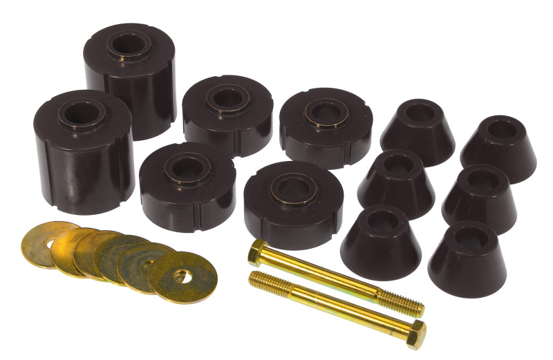 Prothane 7-104-BL fits GM Body Mount 12 Bushing Kit - Black