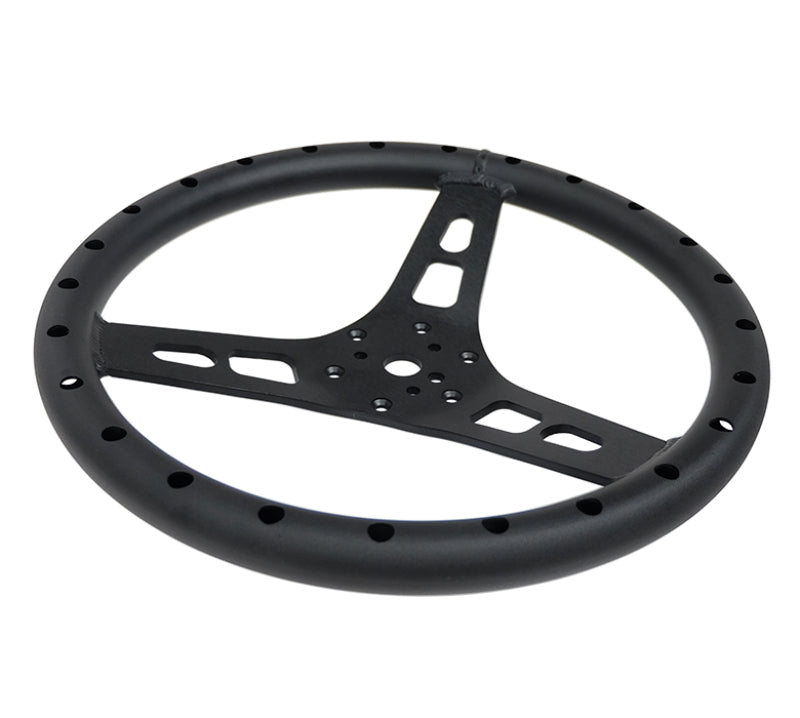 NRG RST-025MB-1 RST-025MB-1 Reinforced Steering Wheel 350mm Sport Full Aluminum