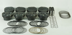 Mahle 197830035 MS Piston Set fits Chevy 430ci 4.135in Bore 4.000in Stk 6.000in Rod .927 Pin 6.0cc 14.2 CR Set of 8
