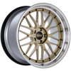 BBS LM239GPK LM 20x10.5 5x114.3 ET20 CB66 Gold Center Diamond Cut Lip Wheel