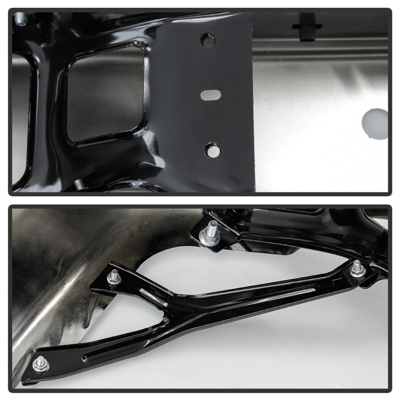 xTune 9047008 09-18 fits Dodge Ram 1500 OEM Style Steel Rear Bumper - Chrome (R