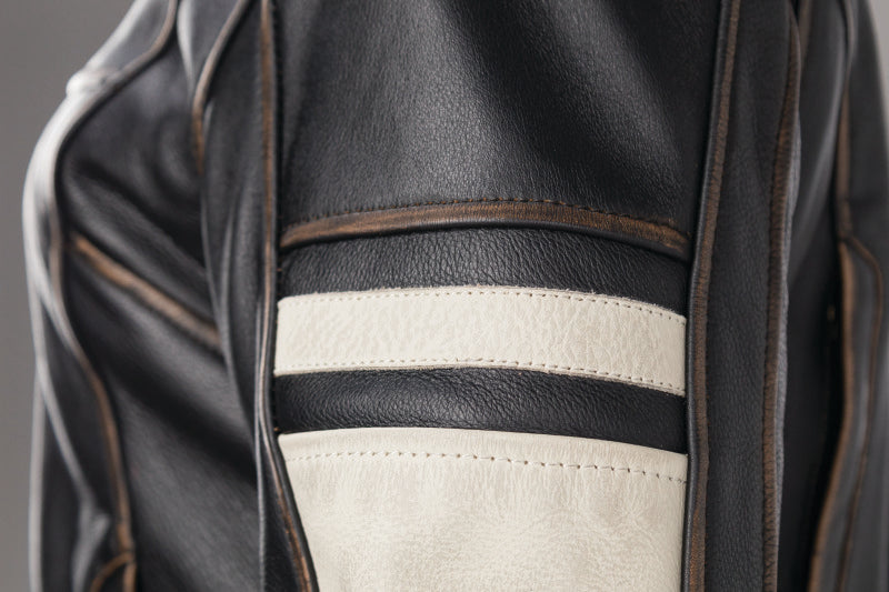 Kuryakyn 094388 Kuryakyn Leather By River Road Dame Vintage Leather Jacket Black Womens - Small