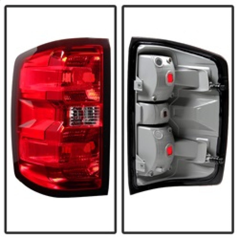 9031915 Xtune fits Chevy 14-20 Silverado 2016 Driver Side Tail Lights - OEM Le