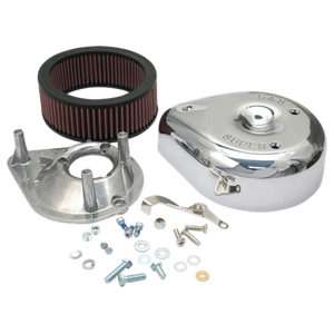 S&S 17-0400 Cycle 55-84 BT/57-85 Sportster Models Teardrop Air Cleaner Kit for S