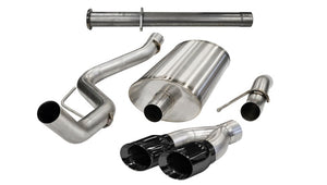 CORSA Performance 14759BLK Corsa 2011-2014 fits Ford F-150 Raptor 6.2L V8 133in Wheelbase Black Xtreme Cat-Back Exhaust