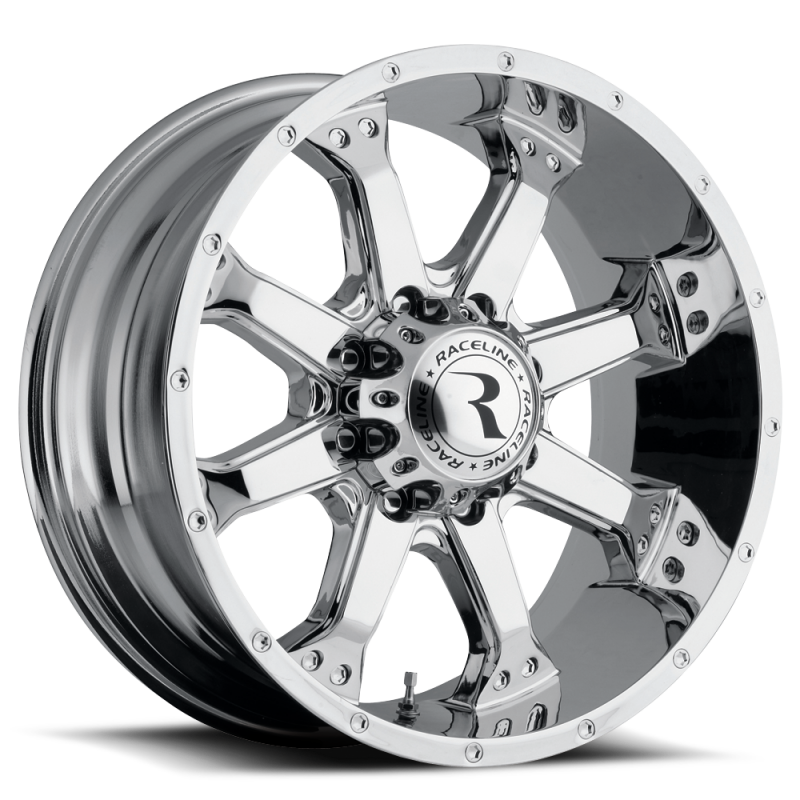 Raceline 991C-68050-00 991C Assault 16x8in / 5x127 BP / 0mm Offset / 78.1mm Bore