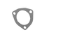 QTP 10250G 2.5in Bolt-On QTEC 3 Bolt Gasket