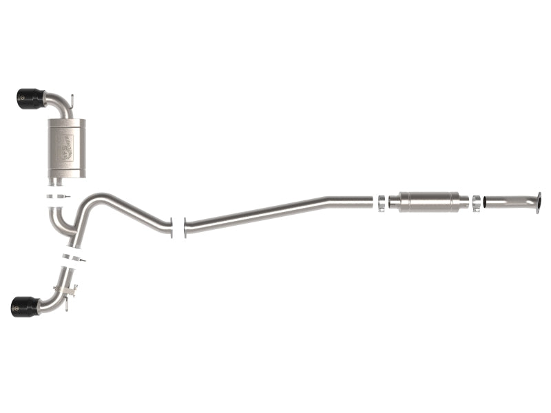 AFE 49-37033-B fits Hyundai Kona N L4 2.0L(t) Takeda 3in 304 SS Cat-Back Exhaus