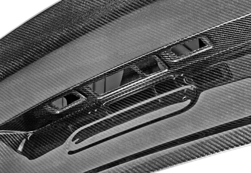 Seibon TL1213BMWF30-C-S 12-13 fits BMW F30 CSL Style Carbon Fiber Trunk - Shaved