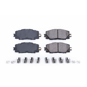 PowerStop 17 fits Scion iQ Front Z17 Evolution Ceramic Brake Pads w/Hardware