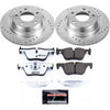 PowerStop K6656-26 14-16 fits BMW 228i Rear Z26 Street Warrior Brake Kit