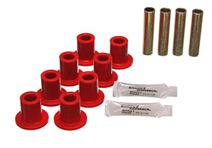 Energy Suspension 5.2102R Leaf Spring Bushing Set - Red