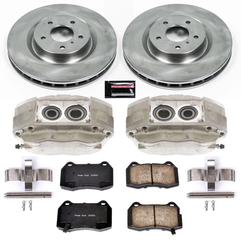 PowerStop fits Infiniti 03-04 G35 Front Autospecialty Brake Kit w/Calipers