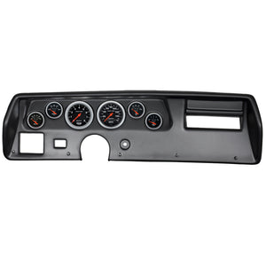 AutoMeter 7025-SC Autometer Sport-Comp 70-72 fits Chevelle SS/El Camino Dash Kit 6pc Tach / MPH / Fuel / Oil / WTMP / Volt