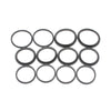 Wilwood 130-17065 1.62 x 1.38in Caliper Square Ring and Dust Seal Kit -12pk