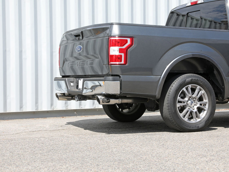 AFE 49-33130-P  Series 3in 304SS Cat-Back w/ Polished Tips 15-20 fits Ford F-15