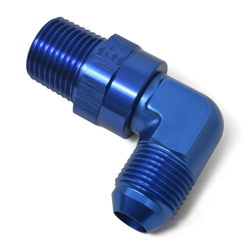 Russell 614120 Performance -10 AN 90 Degree Male to Male 3/8in Swivel NPT Fitting