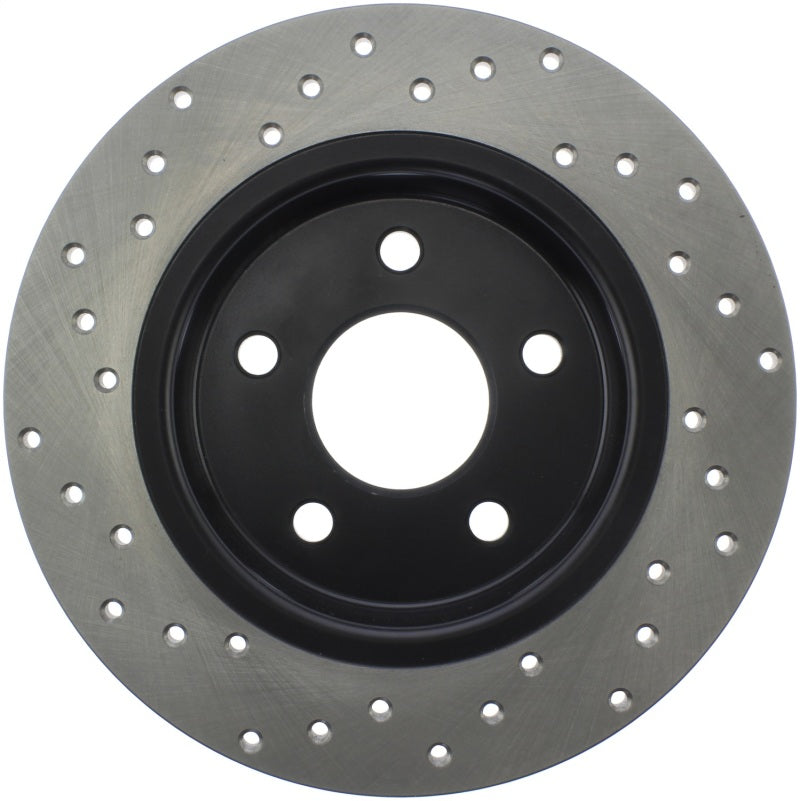 Stoptech 128.61099L 13 Ford Focus ST Drilled Left Rear Rotor