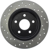 Stoptech 128.61099L 13 Ford Focus ST Drilled Left Rear Rotor