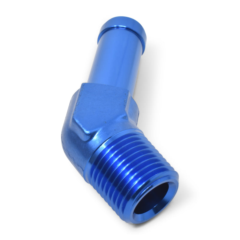 Russell 663050 Performance -4 AN 45 Degree 1/8in Pipe to 1/4in Tube Adapter