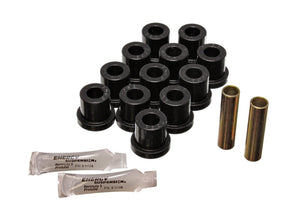 Energy Suspension 3.2118G 55 fits Chevy Bel Air Black Rear Leaf Spring Bushing Set