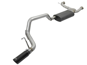 AFE 49-36114-B rce XP 3in 304 SS Cat-Back Exhausts w/ Black Tips 10-17 fits Nis