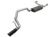 AFE 49-36114-B rce XP 3in 304 SS Cat-Back Exhausts w/ Black Tips 10-17 fits Nis