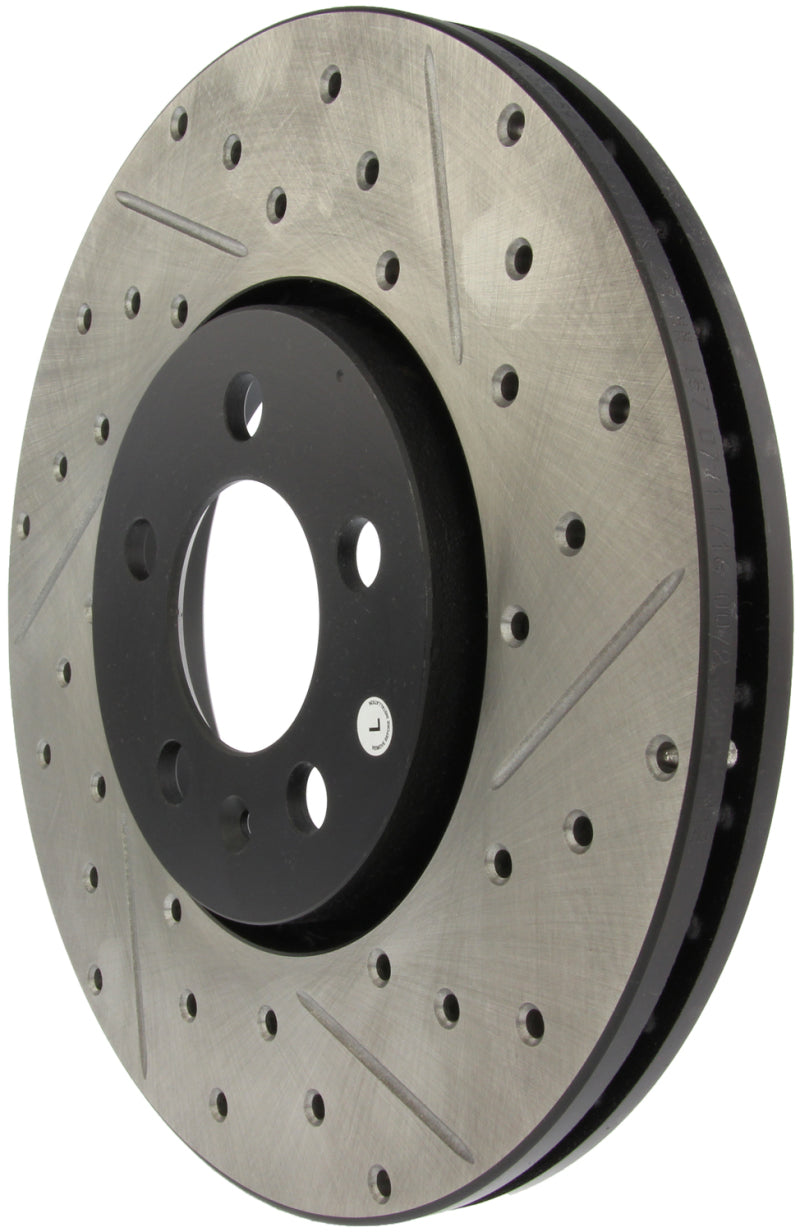 Stoptech 127.33059L Slotted & Drilled Sport Brake Rotor