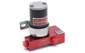 Edelbrock 182061 Fuel Pump Electric Quiet-Flo Carbureted 160GPH 1/2In In 1/2In Out 160 GPH Red