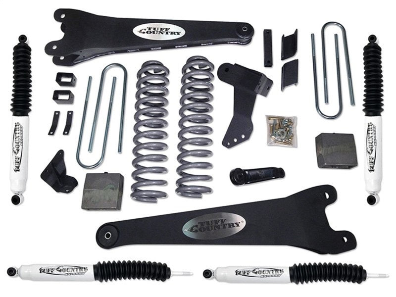 Tuff Country 24989KN 17-22 fits Ford F-250 / F-350 Super Duty 4X4 w/Gas 4in Performance Lift Kit L (SX8000)