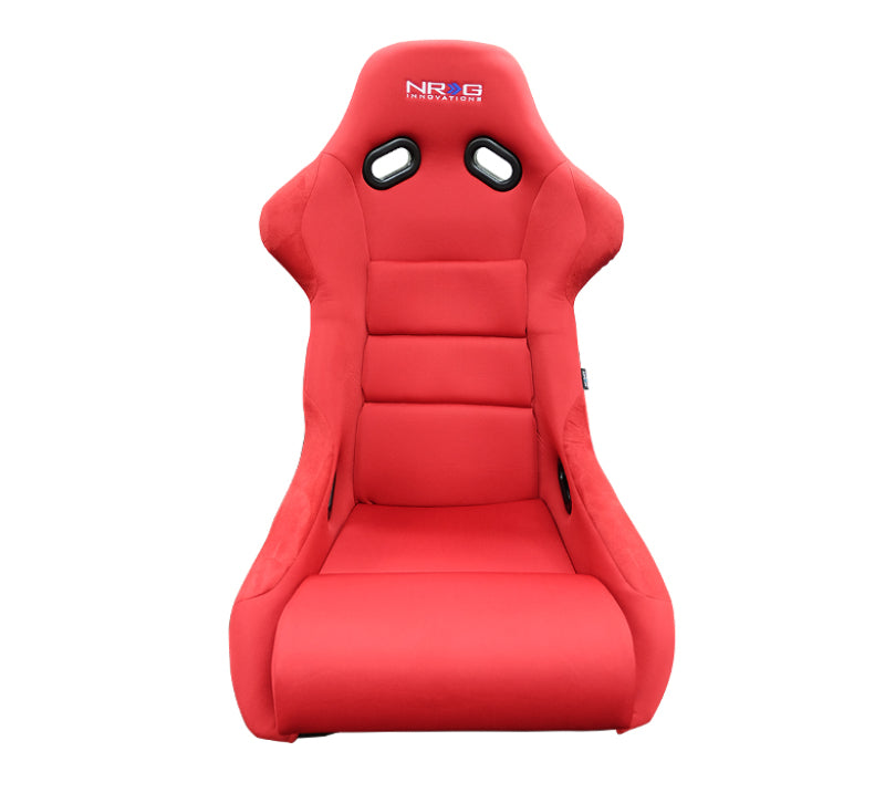 NRG FRP-300RD FRP Bucket Seat (Red Cloth) - Large