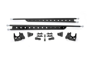 Fabtech FTS62003BK 99-10 fits Ford F250/350 4WD Floating Rear Traction Bar System