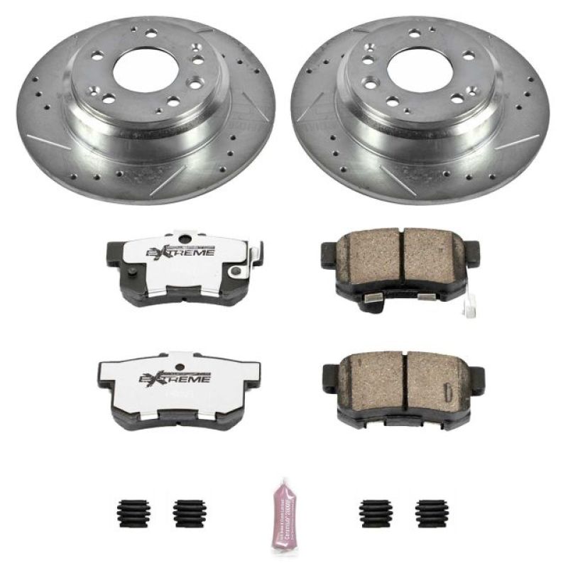 PowerStop K3153-26 91-95 fits Acura Legend Rear Z26 Street Warrior Brake Kit