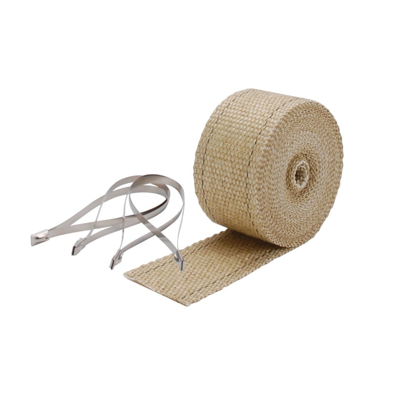 DEI  10122 Exhaust Wrap Kit - Pipe Wrap and Locking Tie - Tan