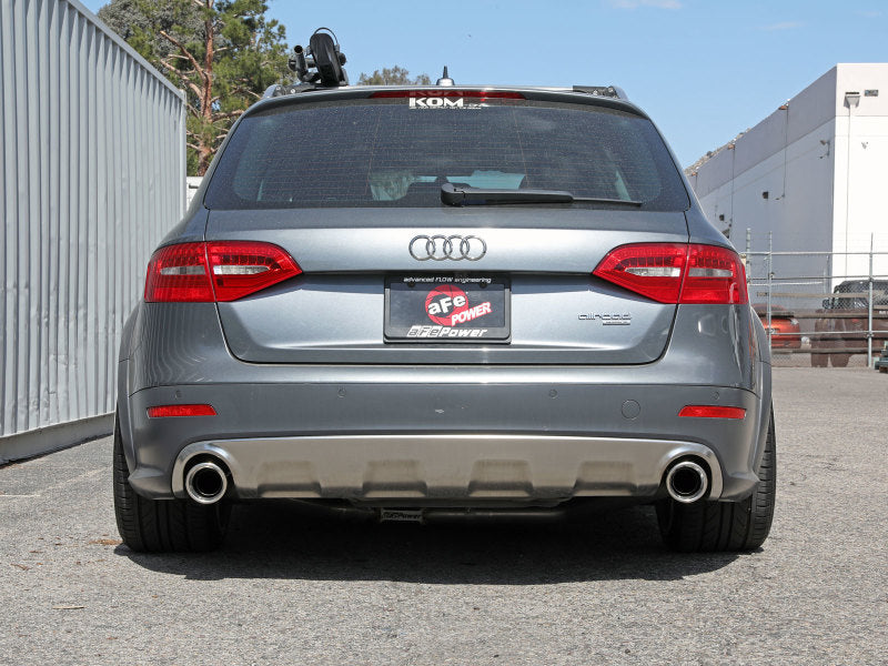 AFE 49-36438-P orce-Xp 13-16 fits Audi Allroad L4 SS Cat-Back Exhaust w/ Polish