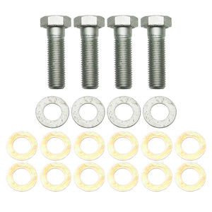 Wilwood 230-15161 M16-2.00x55mm Bracket Bolt Kit w/ Washers & Shims (Pack of 4)
