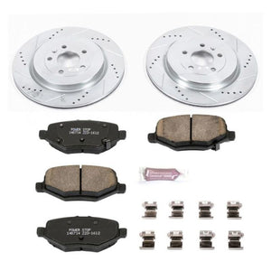 PowerStop K6376 fits Ford 13-19 Explorer Rear Z23 Evolution Sport Brake Kit
